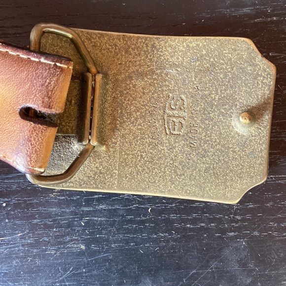 Vintage BTS Solid Brass painted Unicorn belt buckle - Picture 3 of 5